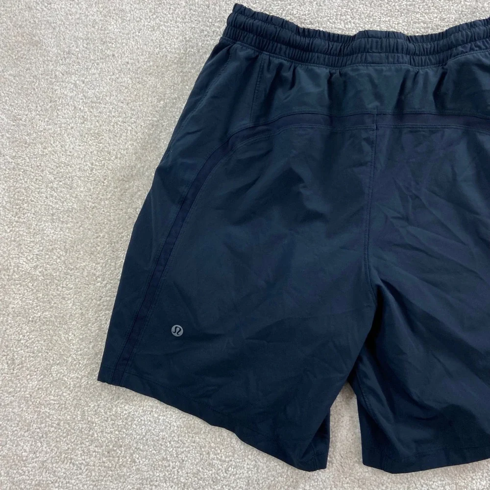 Lululemon Pace Breaker Shorts Mens S Black Lined Athletic Running